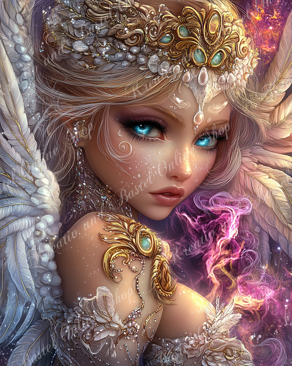 💎 Diamond Painting „Flügel der Ewigkeit“ by Elly_A.I.