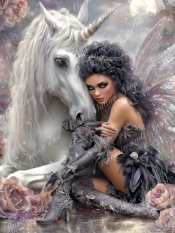 💎 Diamond Painting „Magische Verbundenheit“ – by maggies_dia_painting_ai