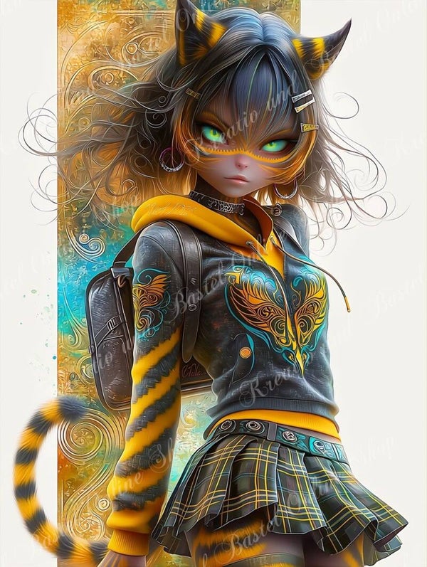 💎 Diamond Painting „Wildstyle – Rebellische Seele“ by Sweet_Loco_AI
