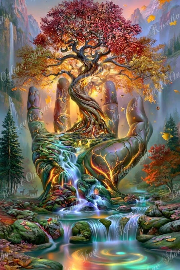 💎 Diamond Painting „Baum des Lebens“ – ein Kunstwerk von Maggie
