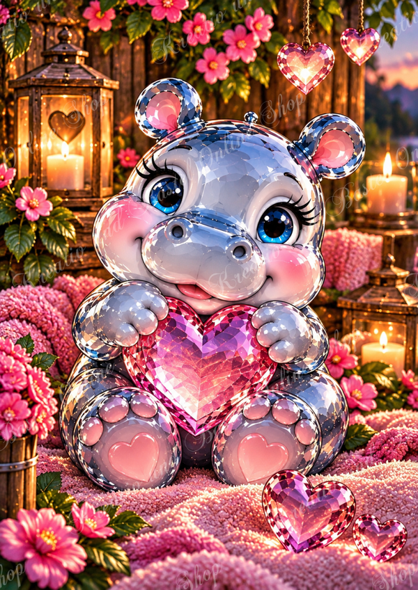 💎 Diamond Painting „Mein kleines Herzensglück“ by Sternchen