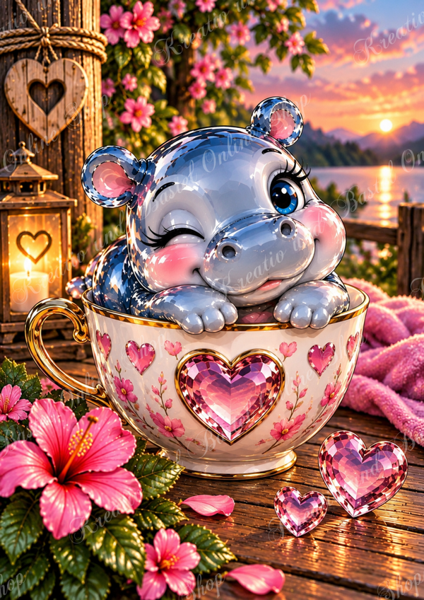 💎 Diamond Painting „Kleine Auszeit voller Liebe“ by Sternchen