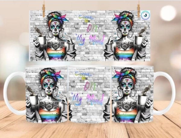 Tasse "Skull - Coffee on My Mind"