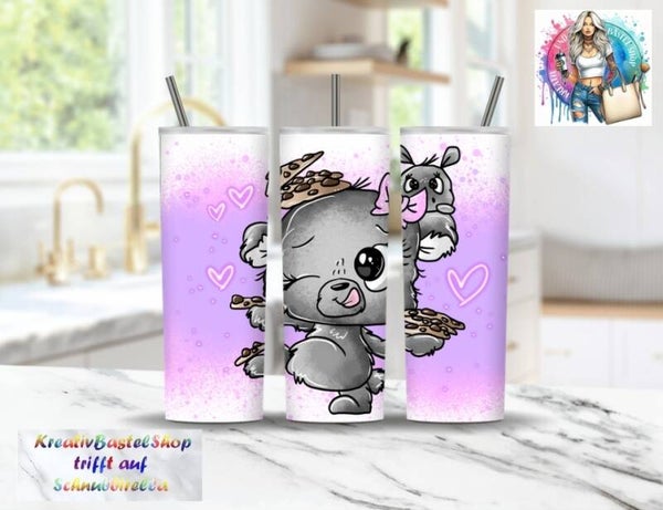 Thermobecher mit Steckdeckel "Ausgewogene Diät 4"