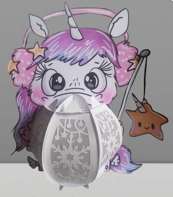 geplotterter Schnubbi-Lampe