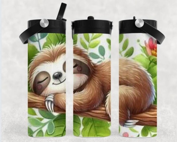 Thermobecher mit Schraubverschluss und Tragegriff