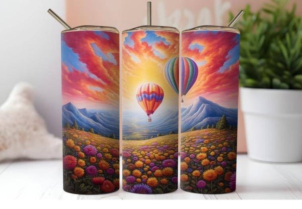 Thermobecher "Heißluftballon"