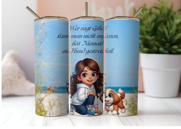 Thermobecher mit Steckdeckel