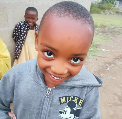 Child smiling
