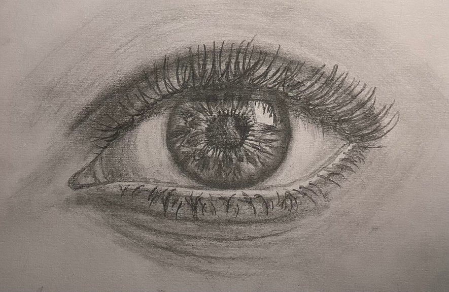 Drowning of an eye