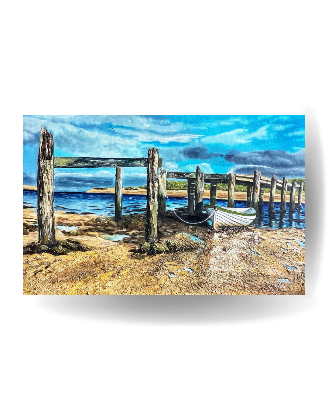 Low die. Painting by Annalisa Mongio