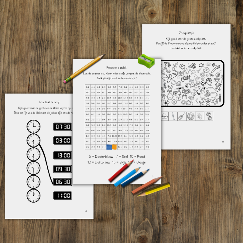 Printbare puzzelactiviteiten en klaarwerk voor groep 3 en 4
