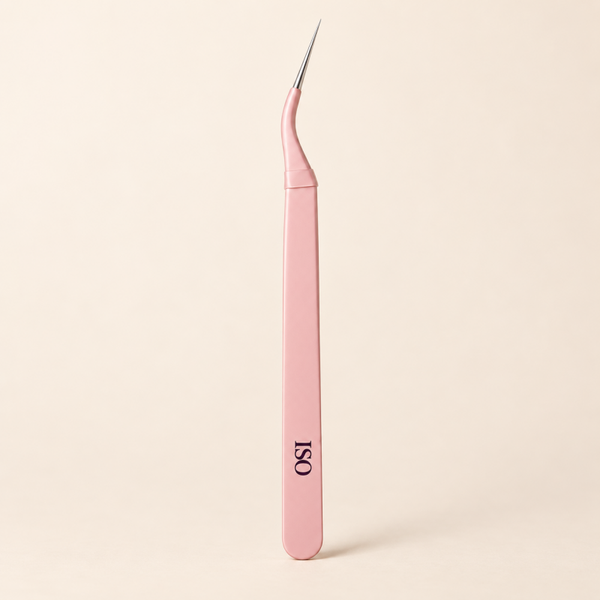 Curved ISO Tweezer