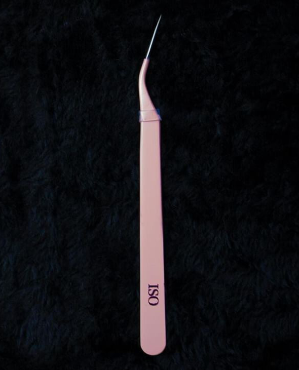 Curved ISO Tweezer