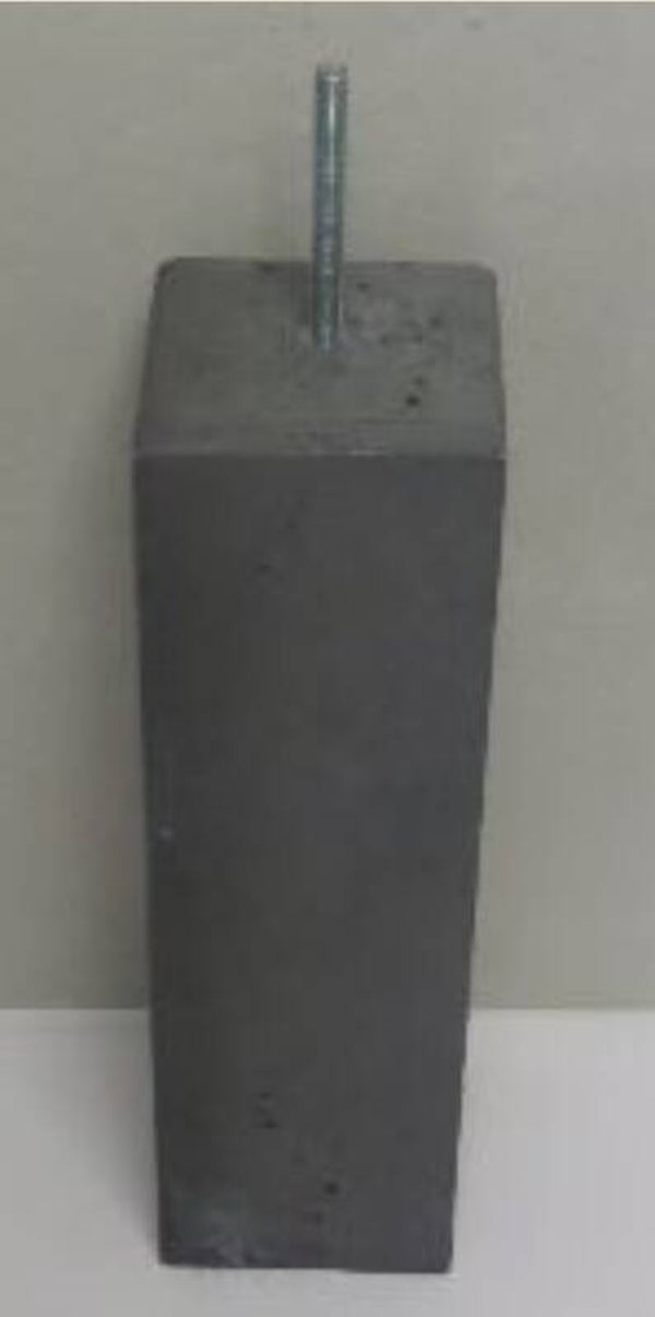 Betonpoer 17x17x60 cm