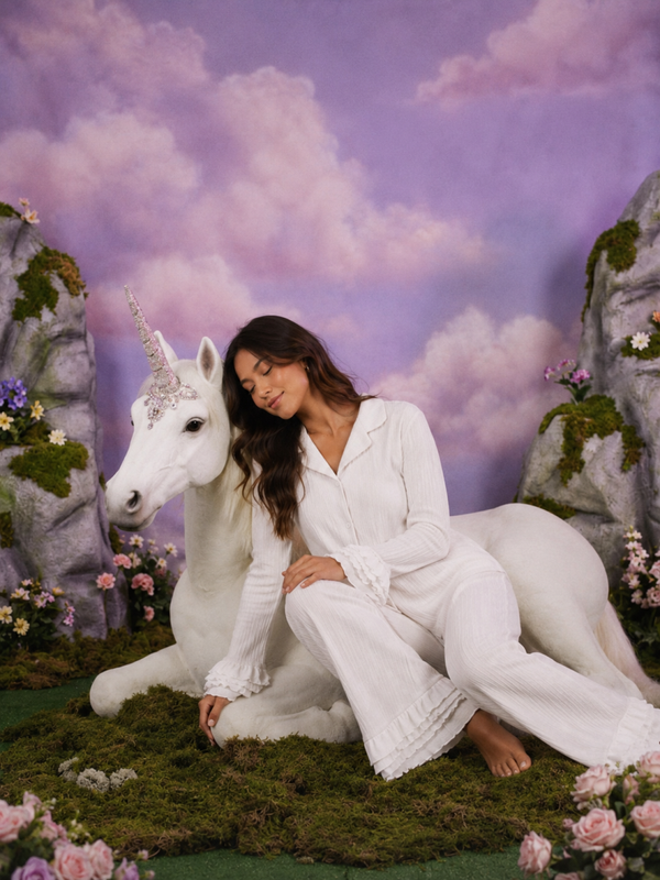Camille Textured Pajama Set