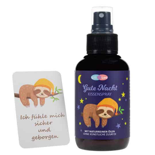 Gute Nacht Kissenspray 100ml + Achtsamkeitskarte