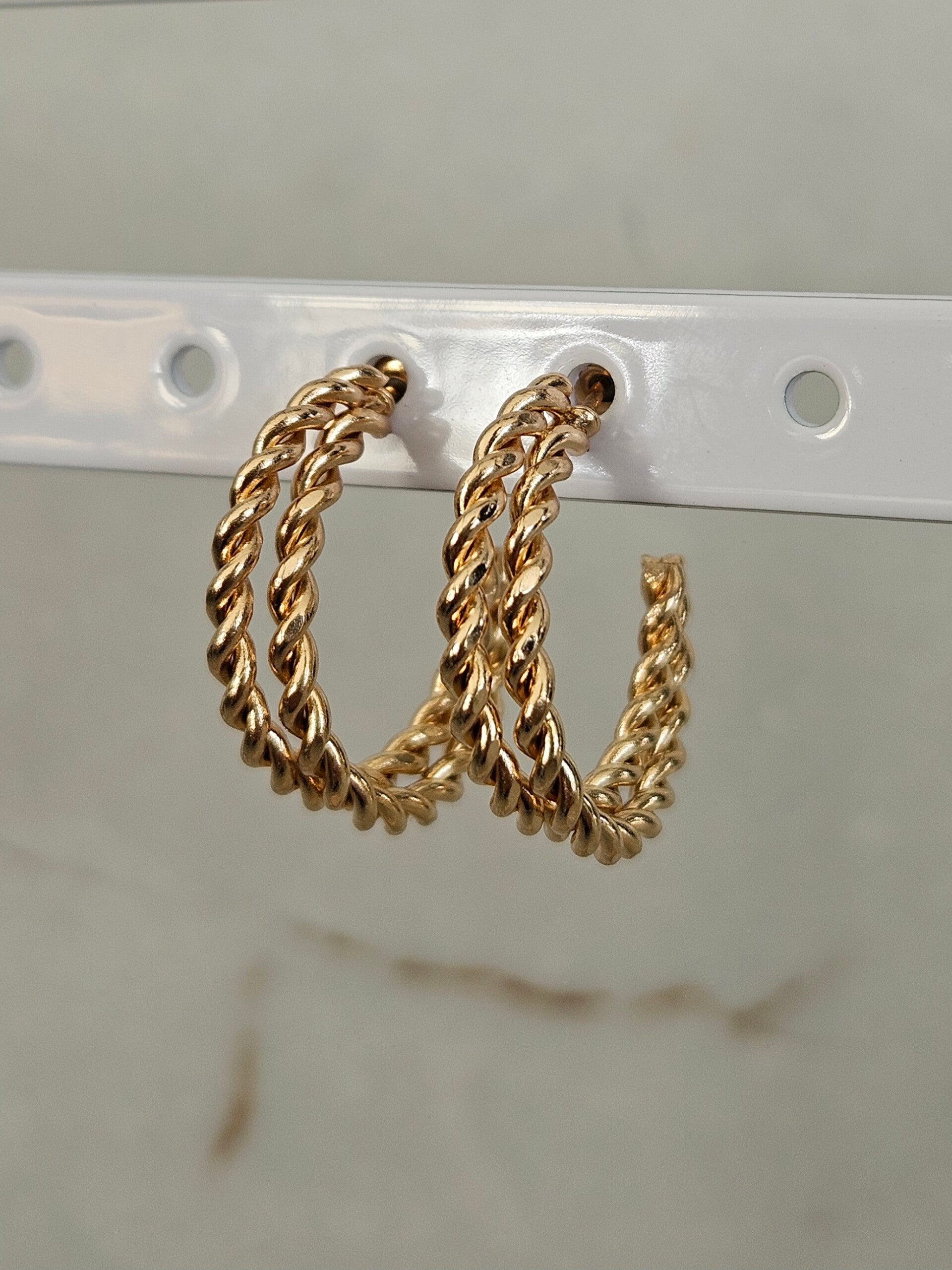 Boucle d'oreille Fleur