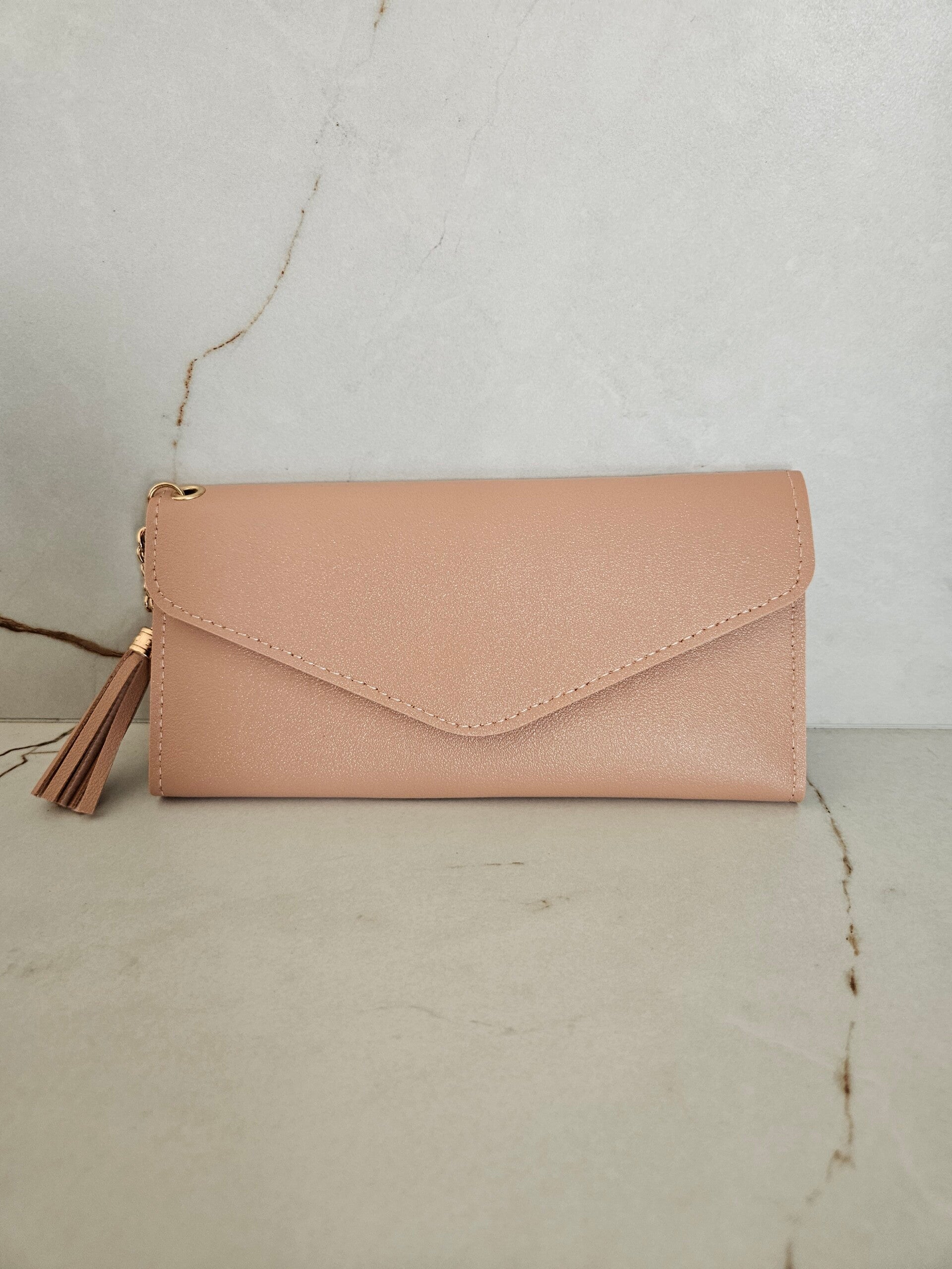 Portefeuille Cora Rose clair