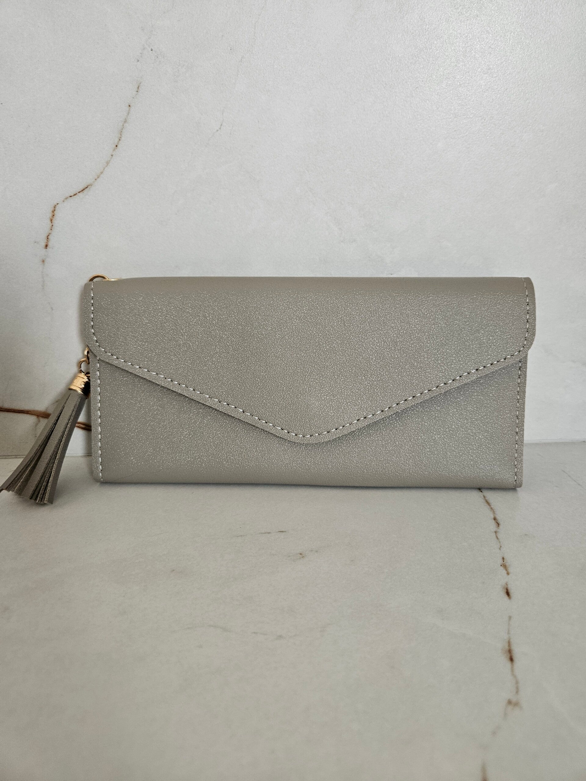 Portefeuille Cora Gris