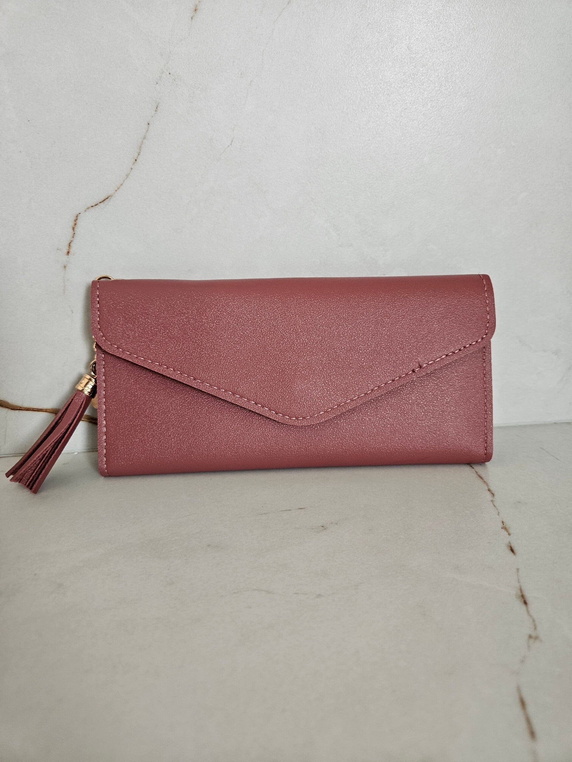 Portefeuille Cora Rose foncé