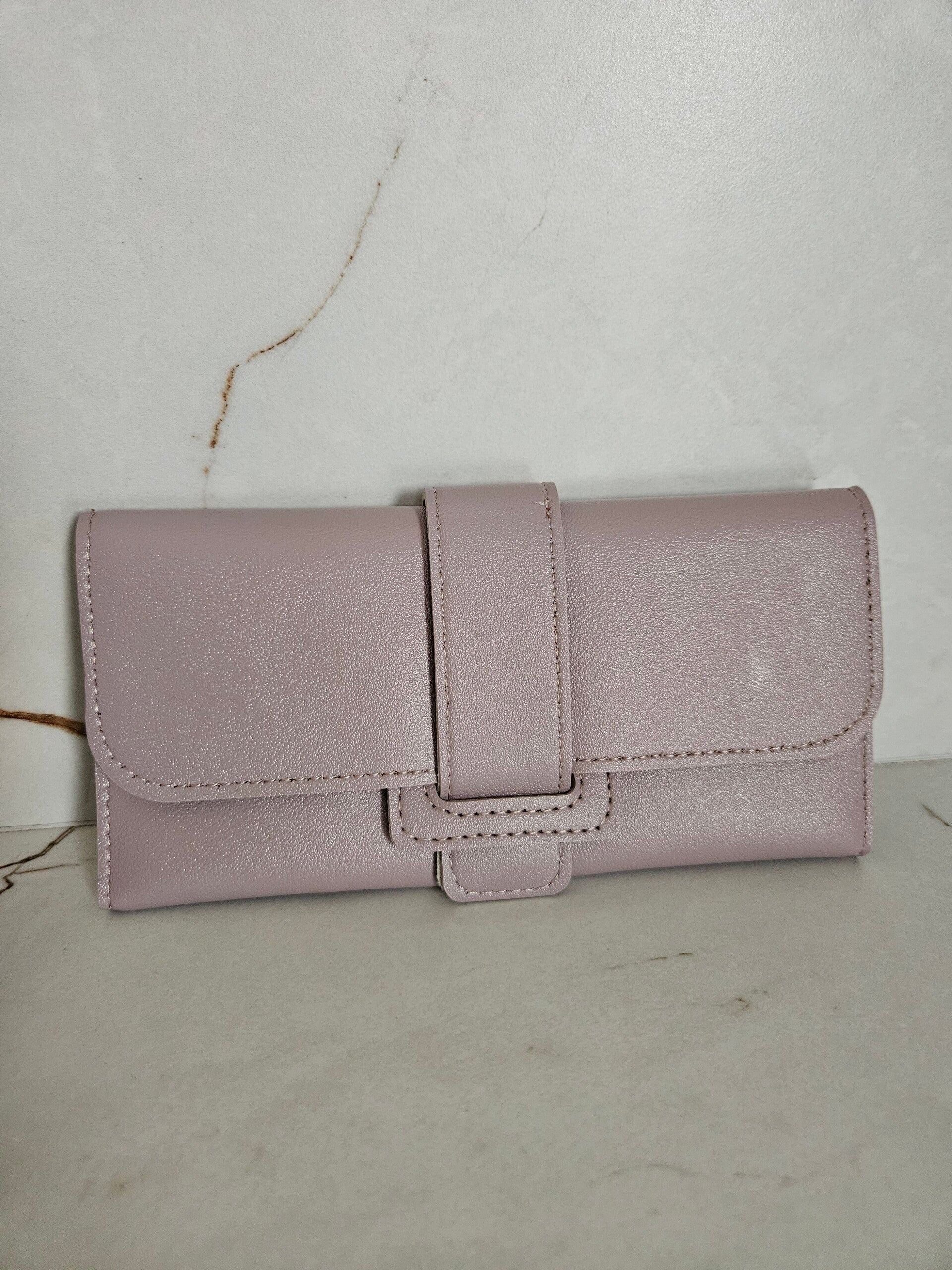 Portefeuille Lena Rose poudré