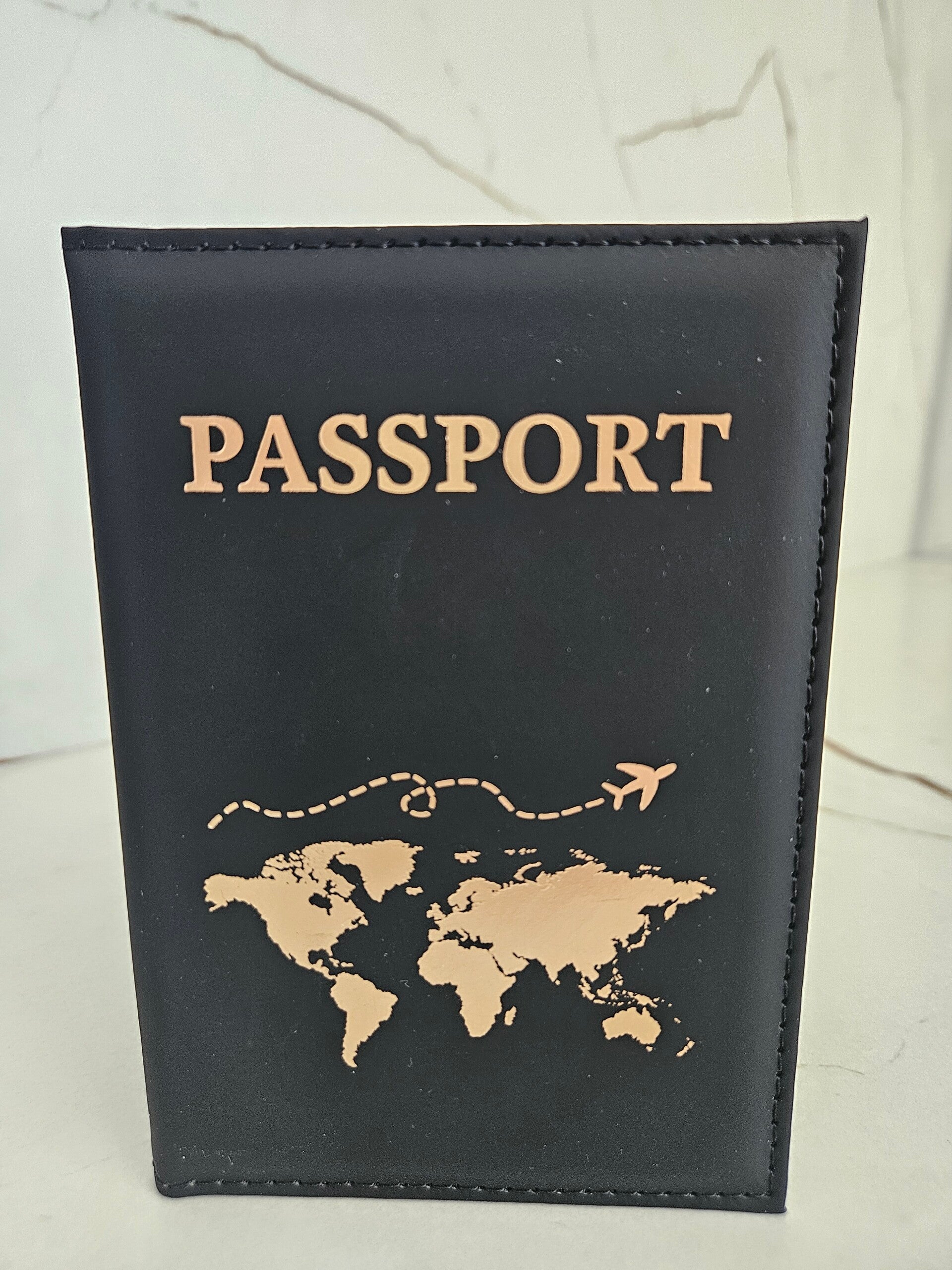 Protège passeport Farah Noir