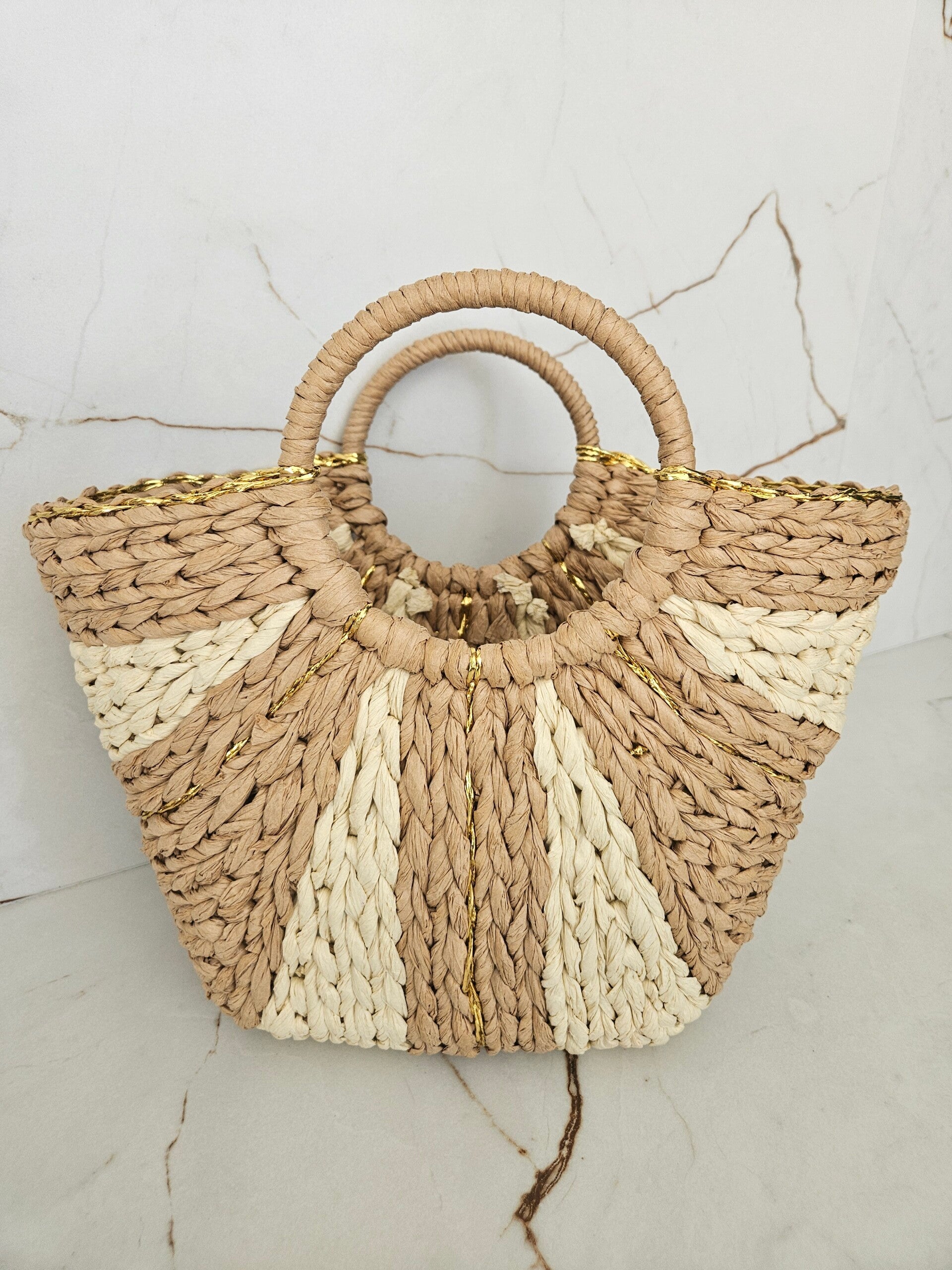 Sac Andréa beige