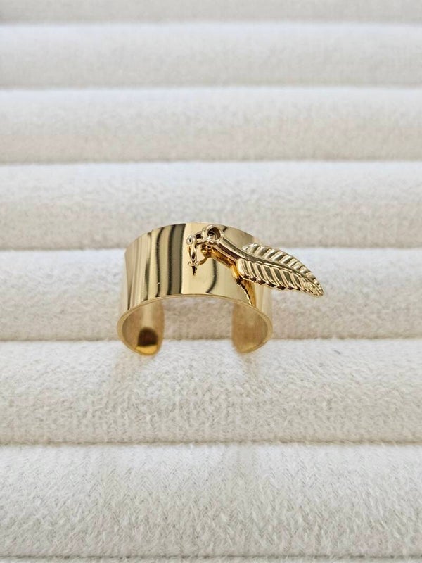 Bague Grande plume