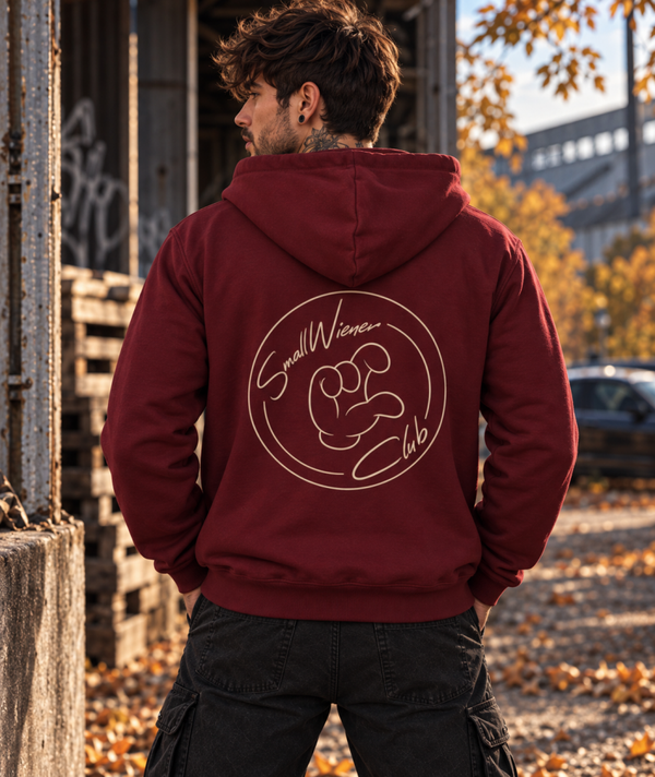 Burgundy Sweatjacke unisex