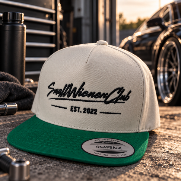The Wiener Cap Green/beige