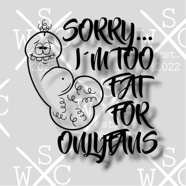 Too Fat Boy