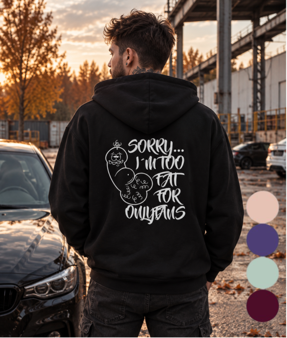 Too fat Boy Hoodie