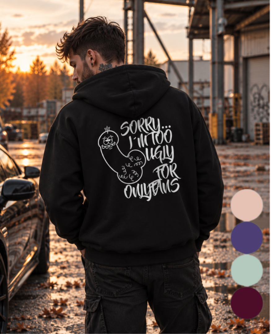 Too ugly Boy Hoodie