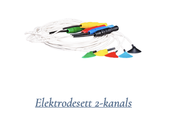 2-kanals elektrodesett