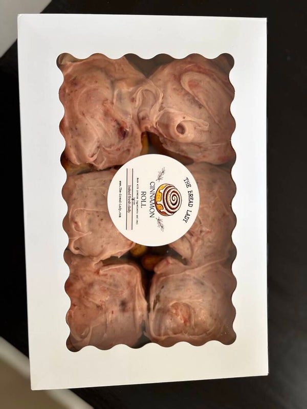Cinnamon rolls half dozen