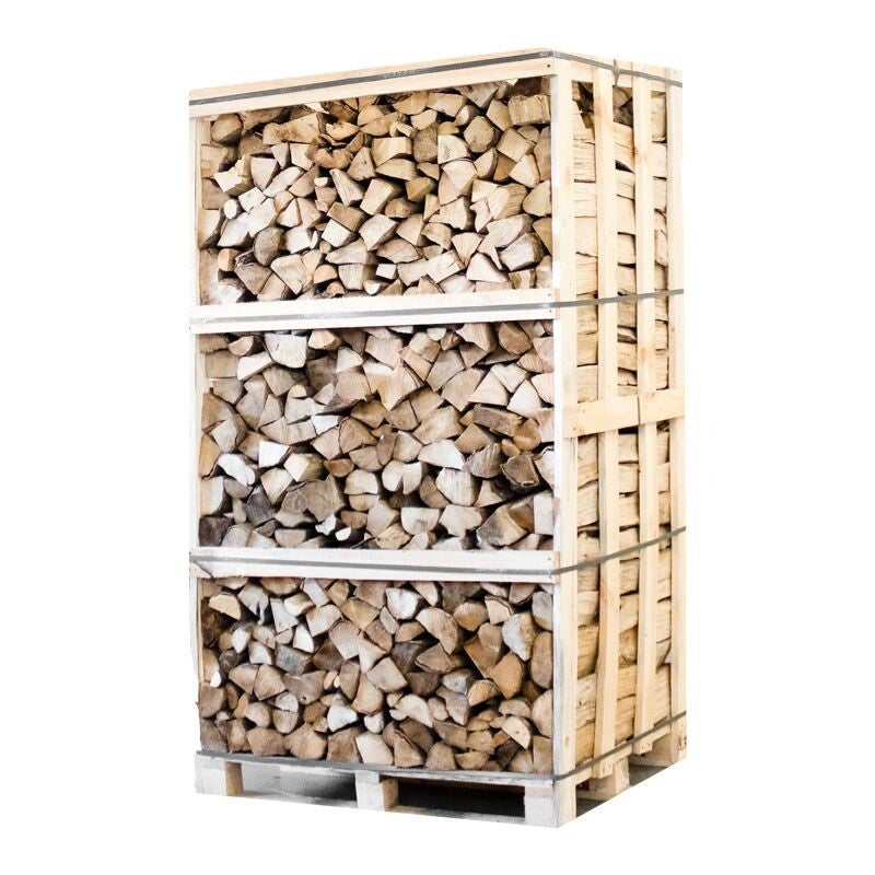 Ganze Palette trockenes Hainbuchenholz 30 cm