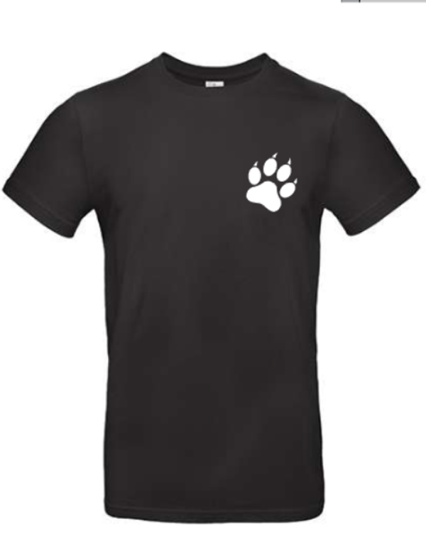 Shirt mit Pfote und Name
