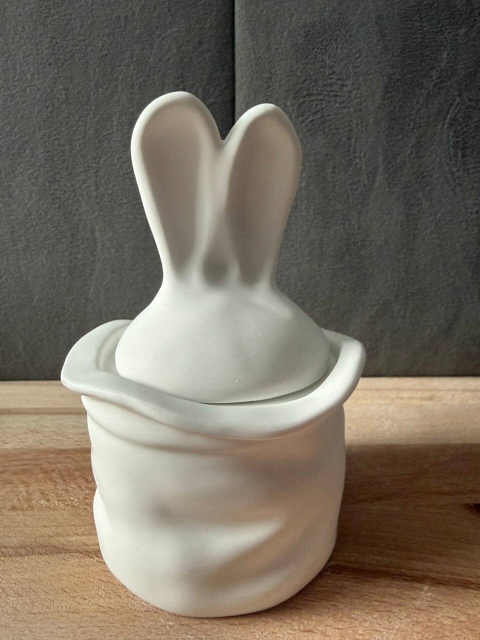 Hasen-Deko-Dose „Hutzauber“