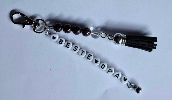 Sleutelhanger "Beste Opa" / Granaat