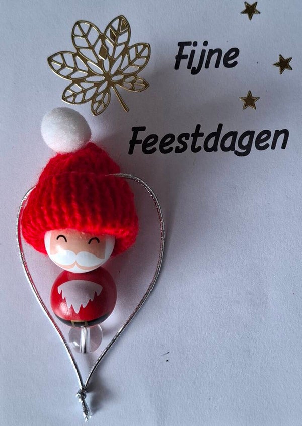 Kerstman "Bergkristal" Boomversiering