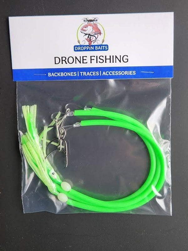 GREEN OCTOPUS TRACE *PACK OF 3*