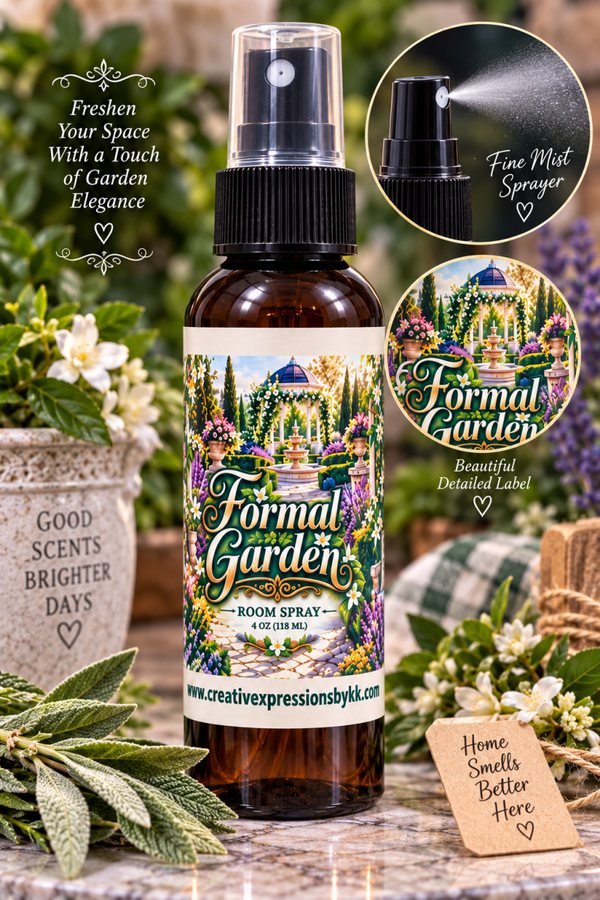 Formal Garden  Room Spray 4 oz