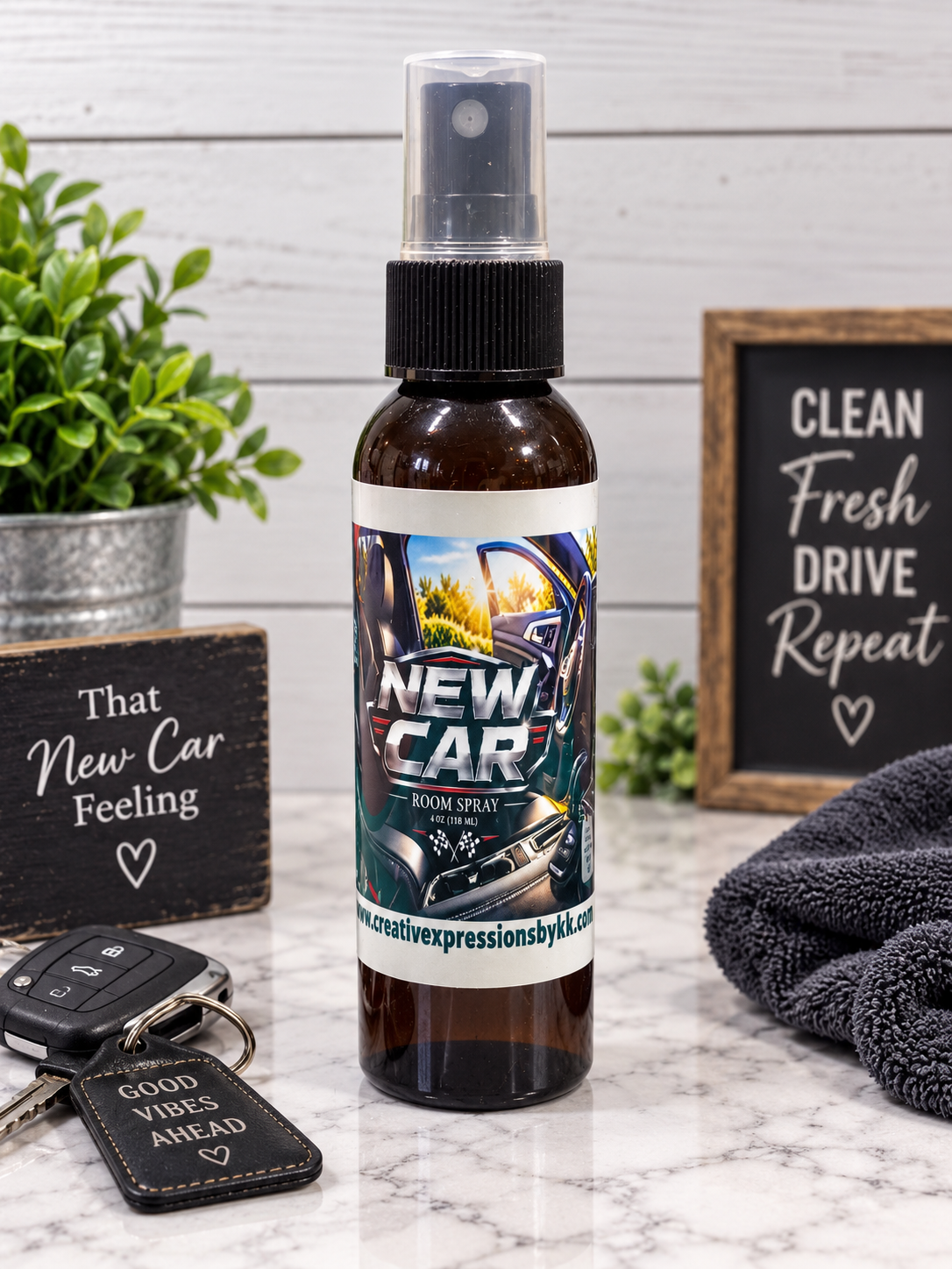 New Car  Room Spray 4 oz