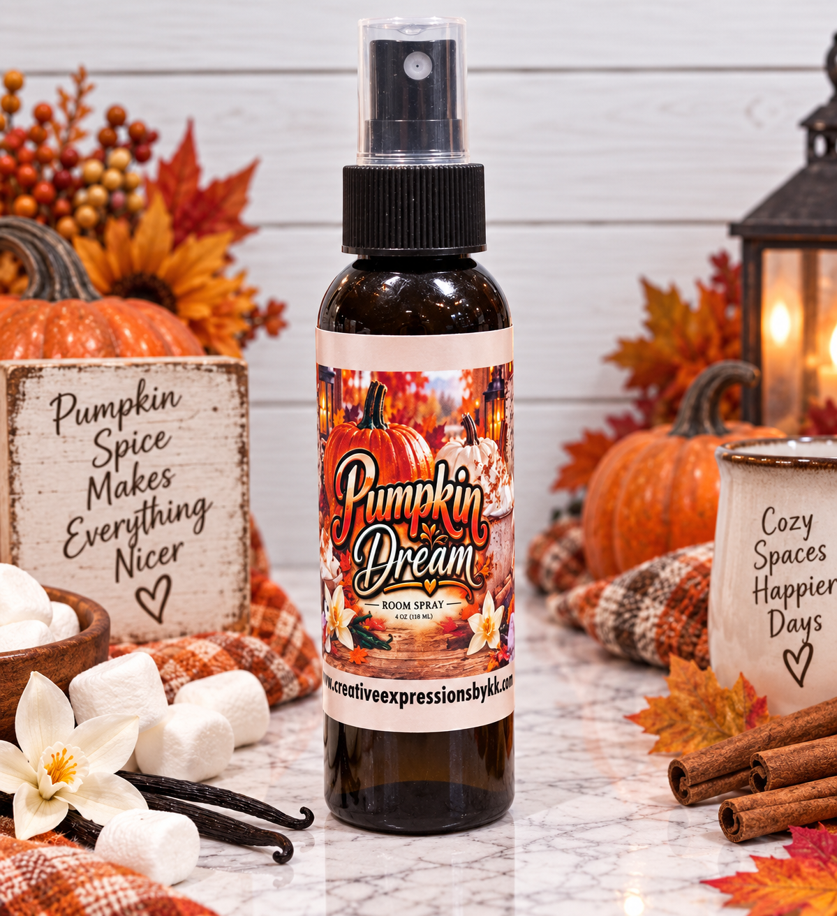 Pumpkin Dream  Room Spray 4 oz