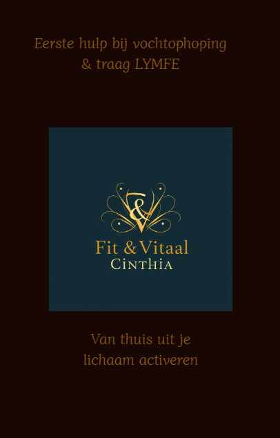E-book eerste hulp bij vochtophoping & traag lymfe