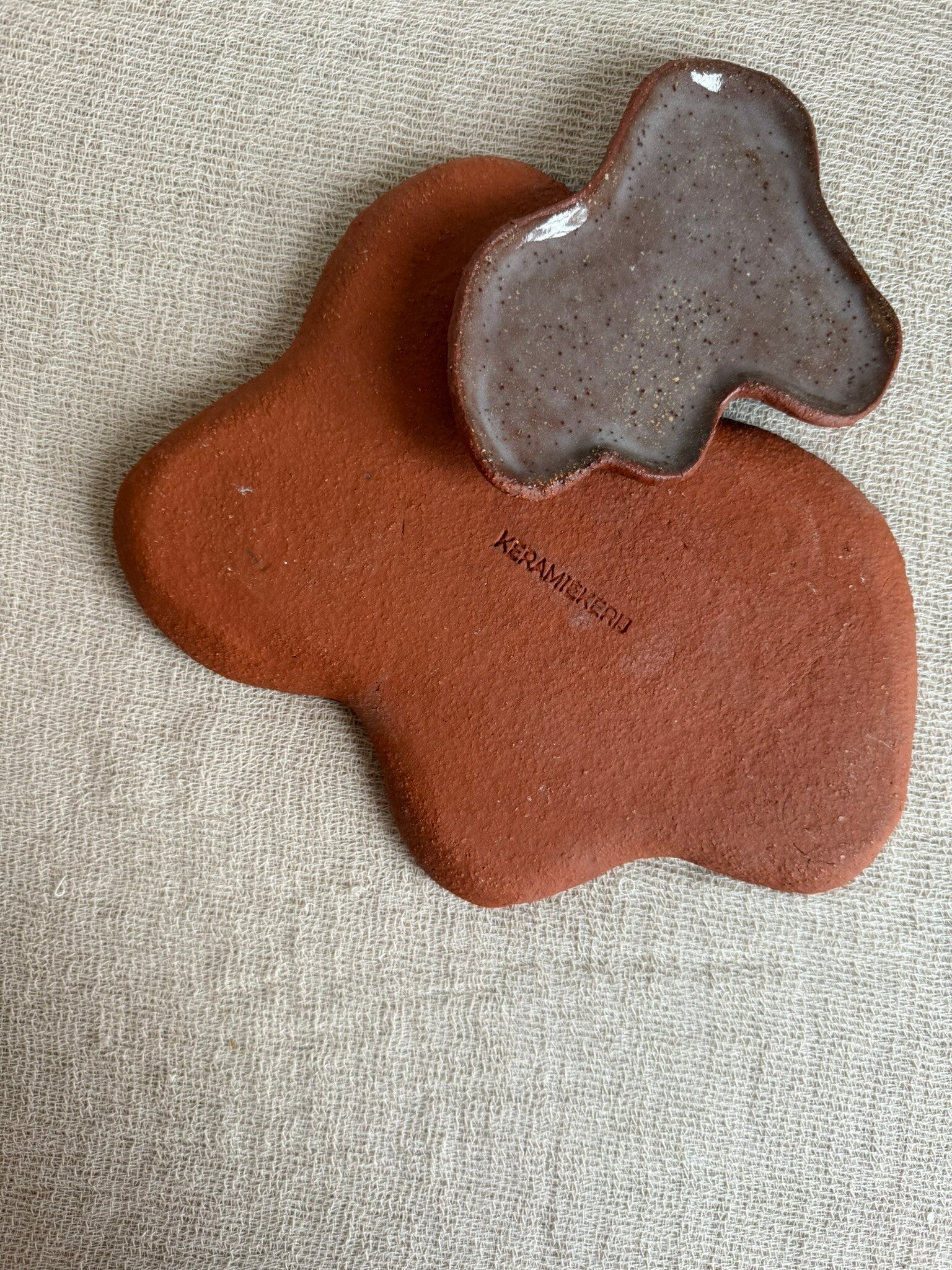 Deep Plate Duo | Rusty Gold