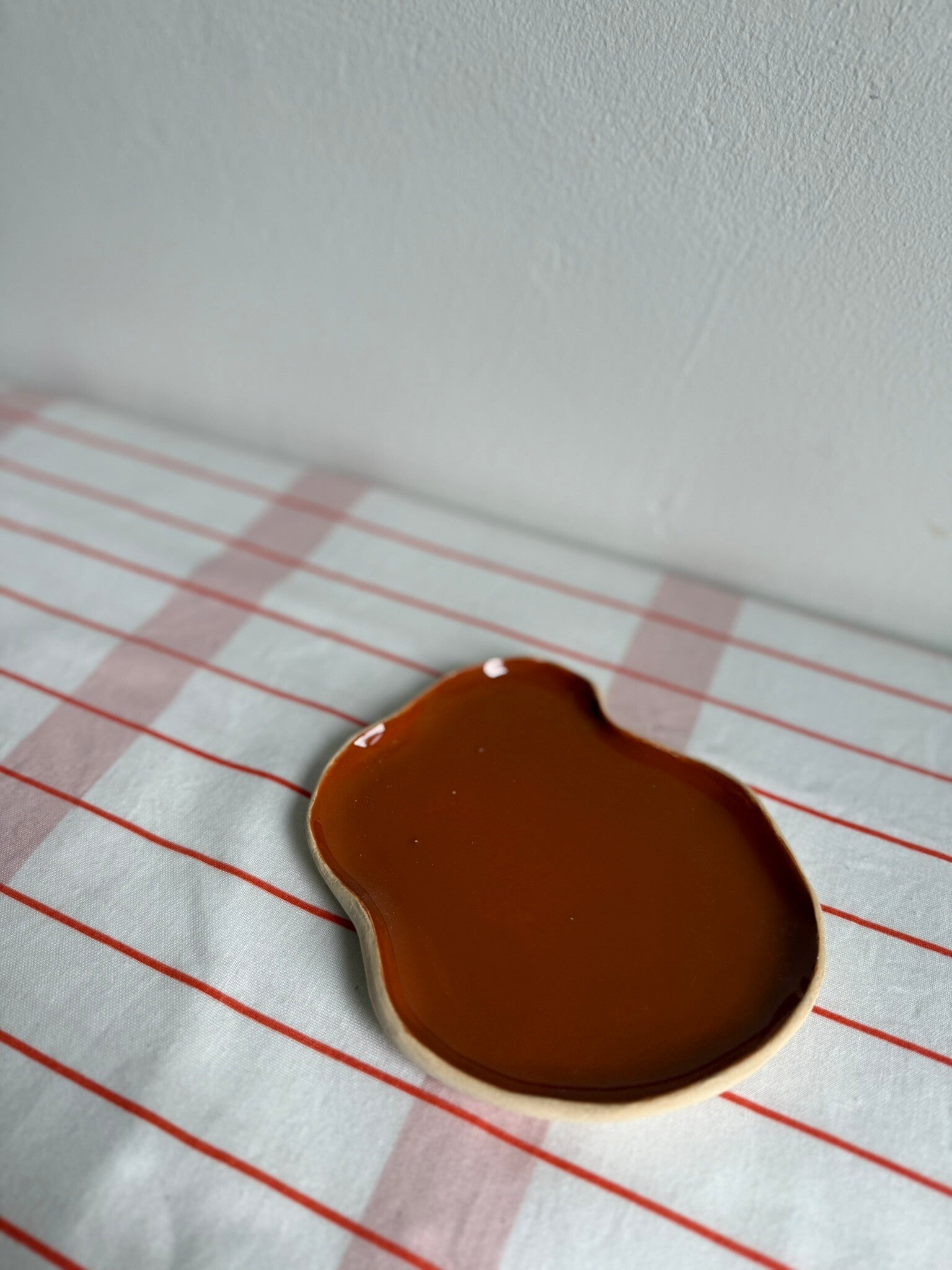 Organic Shaped Dish | Copper