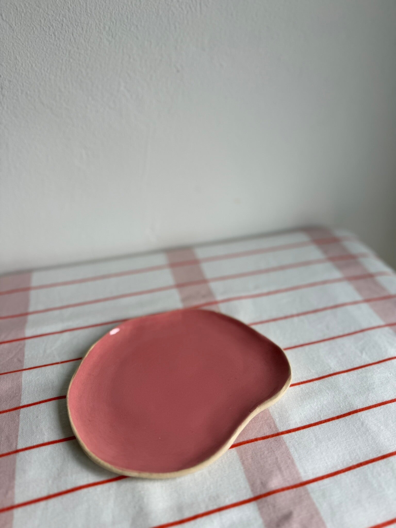 Organic Shaped Dish | Dusty Rose