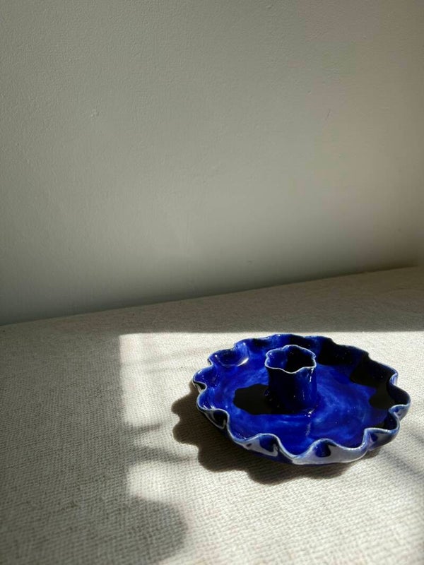 Olive Bowl | Cobalt Blue